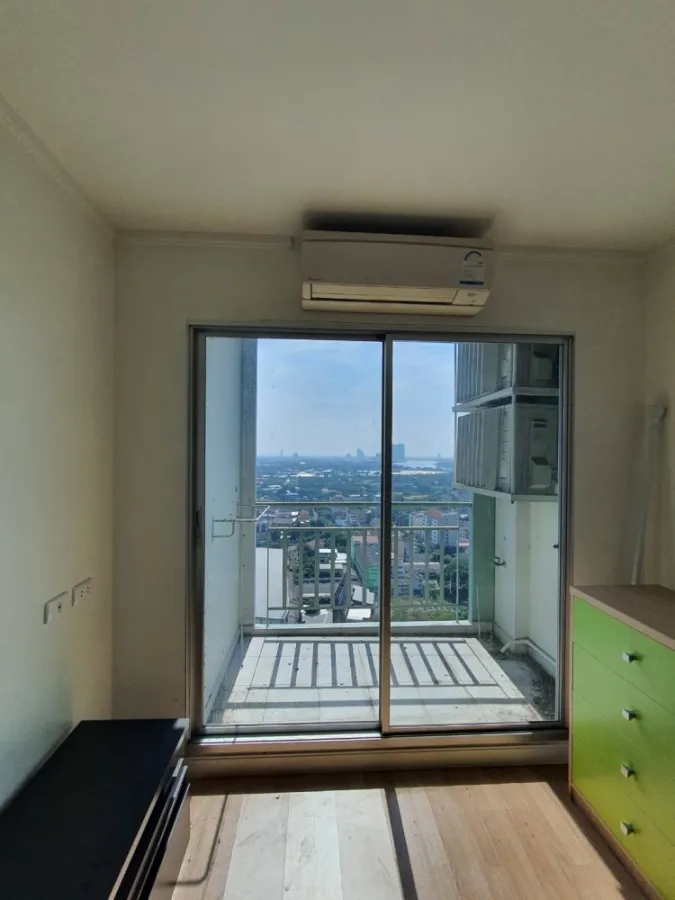 Condo for sale, rent Lumpini Ville Pad Kret-Chaengwattana, 1 bed, 1 bath, 26th floor, has a high view, friendly price, hurry to own it.