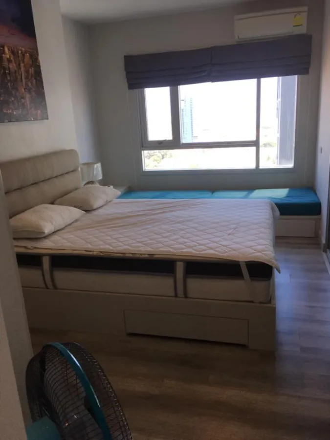For rent, Centric Sea Condo, Pattaya, high floor, city view, fully furnished, just come and live.