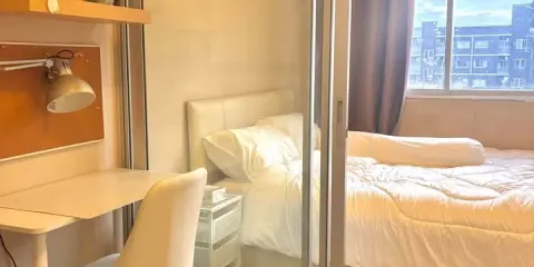 ให้เช่า Plum Condo Park Rangsit ห้องน่าอยู่ ชั้น 7 เฟอร์นิเจอร์และเครื่องใช้ไฟฟ้าครบครัน จองด่วน