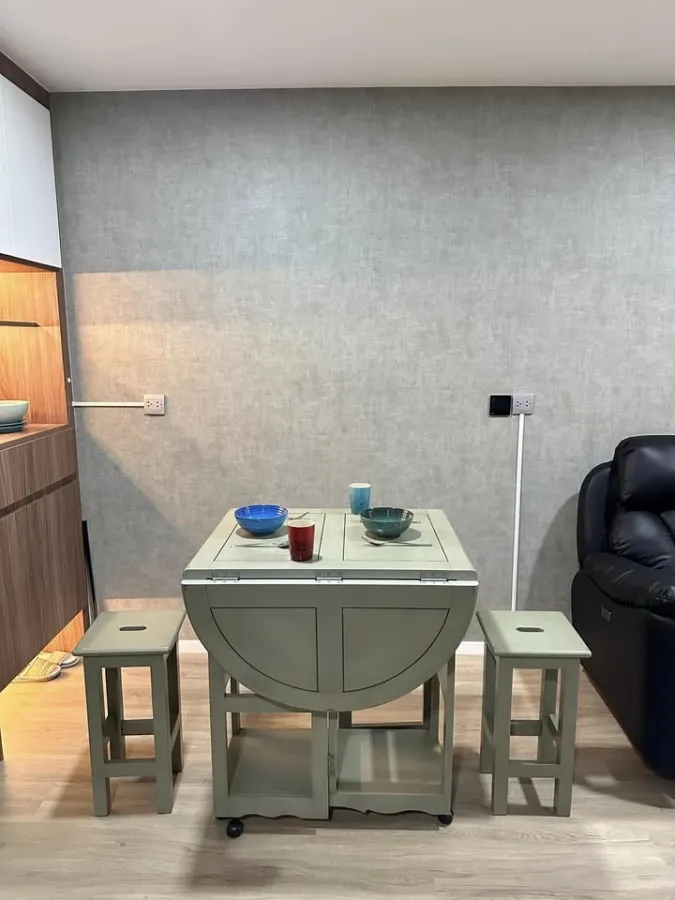 For sale, for rent, Atmoz Lat Phrao 71, 1 Bedroom Plus room with beautiful built-in furniture. Interested, book now.