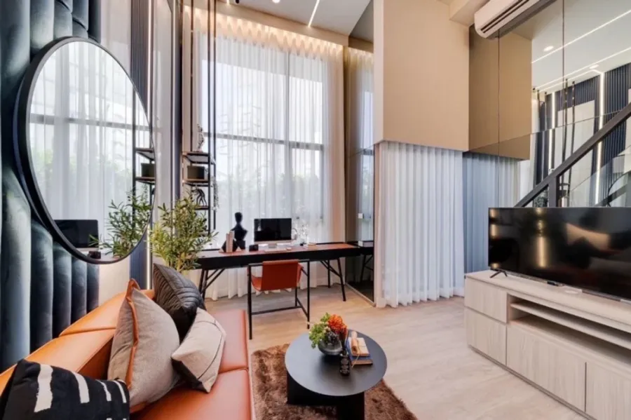 ขายดาวน์ Origin Plug & Play E22 Station ชั้น 14 แบบ Duplex โครงการดี น่าอยู่ จองเลยจ้า