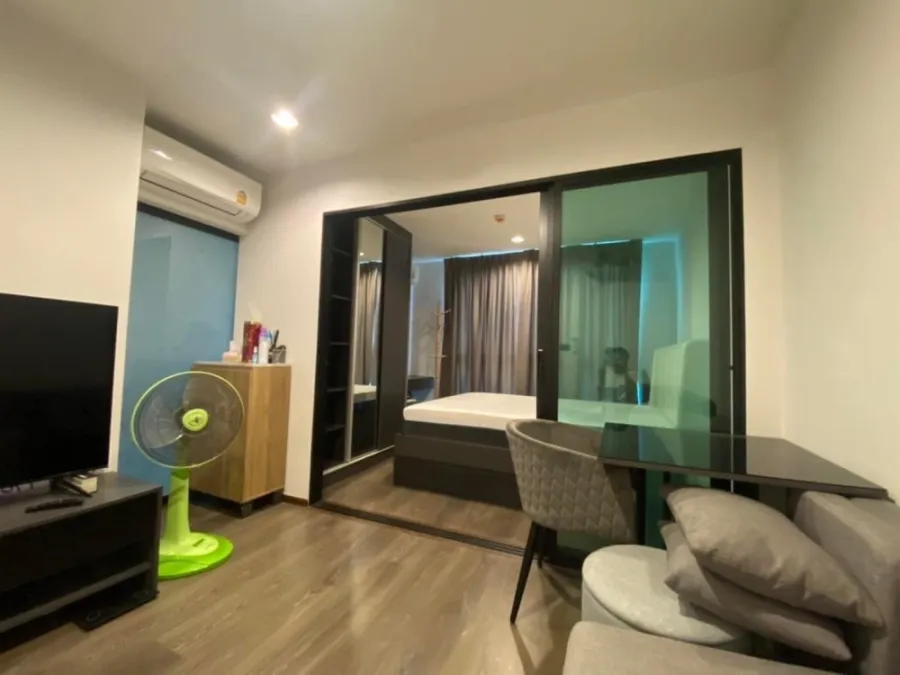 Condo for sale, rent, The Excel Ladprao-Sutthisan Partition room is private. Fully furnished + electrical appliances