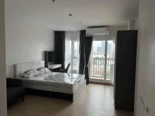 Condo for sale, Supalai Veranda Ramkhamhaeng, 11th floor, bright and comfortable room, fully furnished, book now.