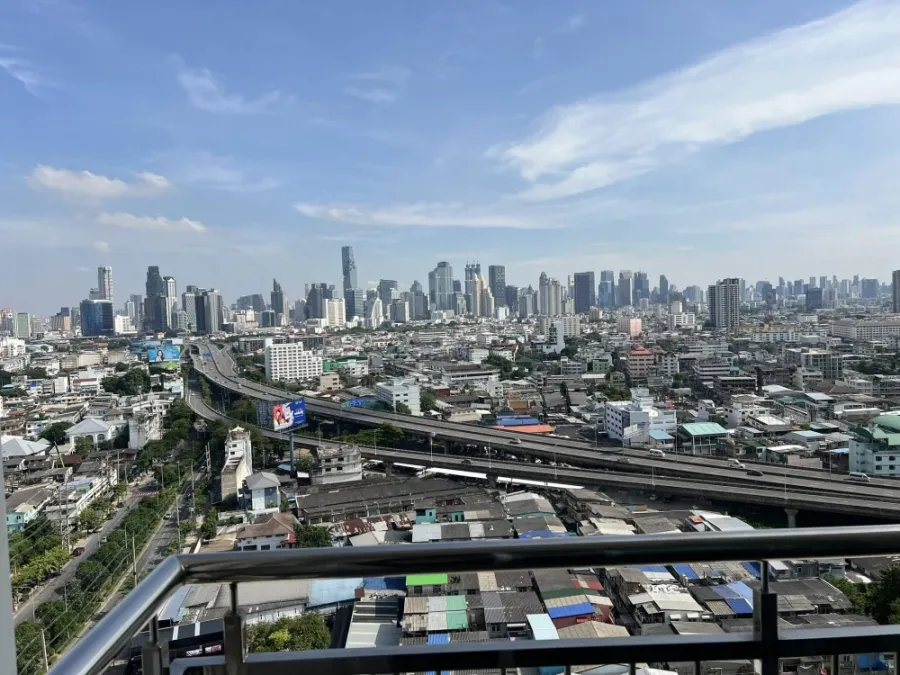 ให้เช่า Supalai Lite Sathorn Charoenrat 1 ห้องนอน 1 ห้องน้ำ พื้นที่ใช้สอยเยอะ วิวสวยจากชั้นสูง จองด่วน