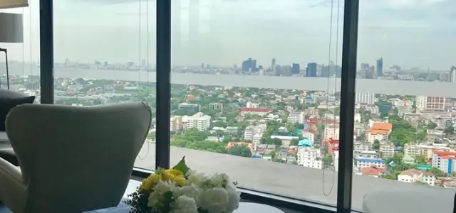 ด่วน!! ให้เช่า คอนโด เดอะทรี สุขุมวิท 71-เอกมัย ชั้นสูง วิวสวย พร้อมอยู่ เดินทางสะดวก ห้ามพลาด!! images