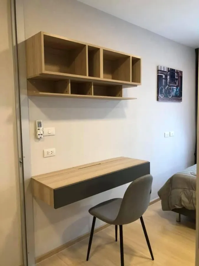 For rent: Plum Condo Rangsit Alive 1, 3rd floor, swimming pool view, nice room, fully furnished, reserve now!
