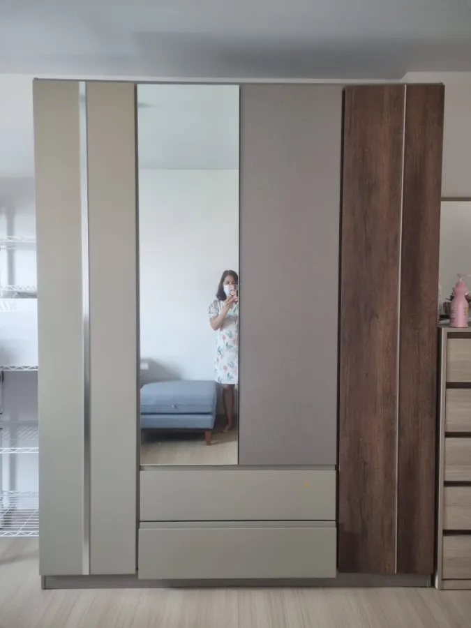 Sell, rent, Lumpini Place Rama 8 Condo, nice decorated room, 8th floor, Building C, city view, not hot, don't miss it