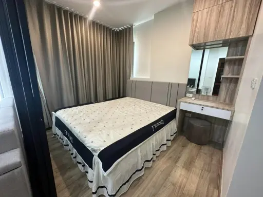 Urgent sale, Niche Mono Condo, Charoennakorn, corner room, private Comes with all amenities. Buy now.