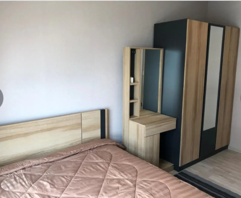 เช่าเลย Plum Condo รามคำแหง สเตชั่น เฟอร์นิเจอร์ SB Design Square ครบทุกชิ้น พร้อมฟูกนอนสปริง ด่วนๆๆ