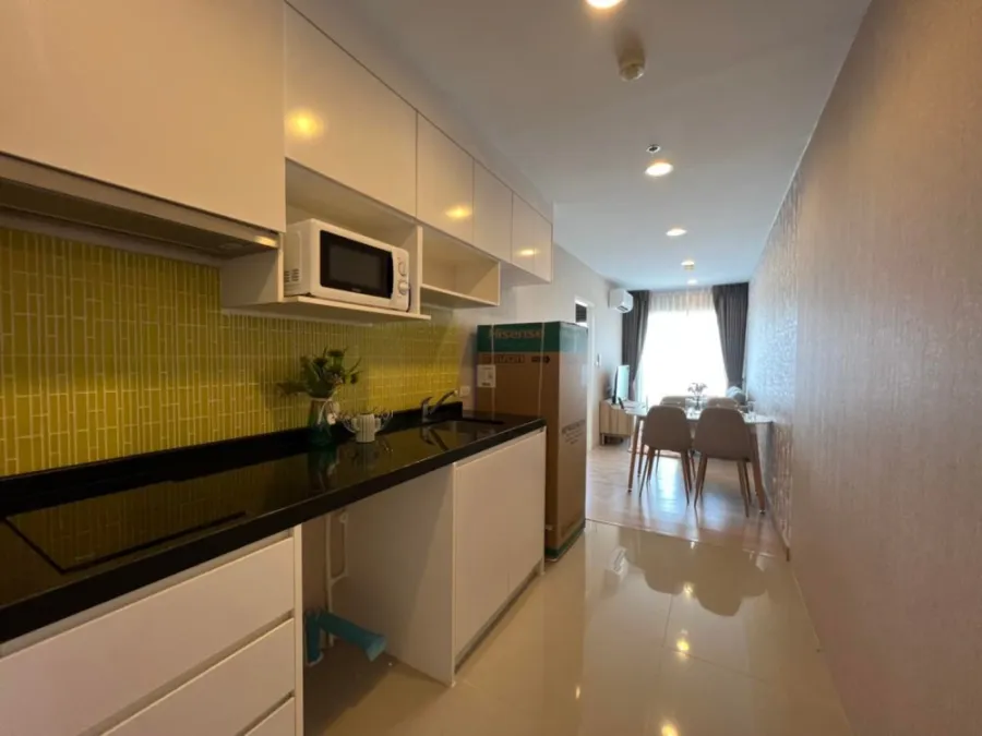Bangkok Horizon Ratchada-Thaphra for rent, high floor, Chao Phraya River view, great value. If you don't book, you will regret it.