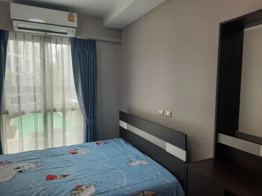 ให้เช่า Plum Condo แจ้งวัฒนะ สเตชั่น ห้องนี้ใหม่เวอร์ 1นอน วิวสระ ห้องมุม สงบส่วนตัวสุดๆ จองเลย