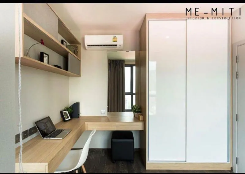 For rent**Ideo Q Siam-Ratchathewi 2Bedroom เตียงใหญ่มาก เฟอร์บิ้วอิน คุ้มกว่านี้ไม่มีแล้วว
