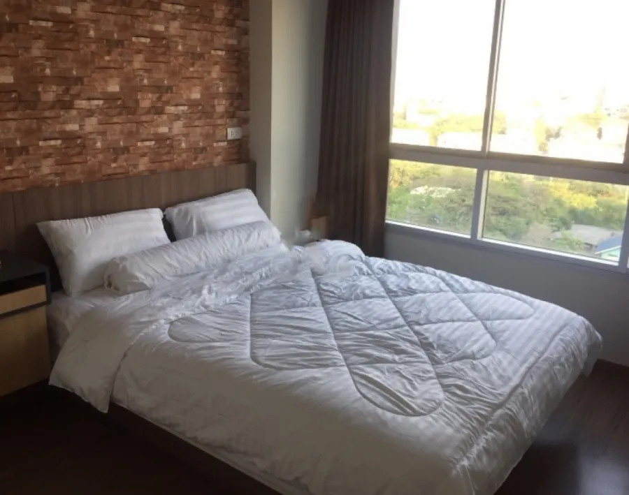 Condo for sale U Delight @ Huamark Station The room faces east. All electrical appliances, don't wait.