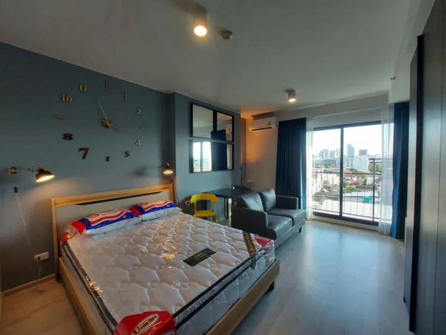 ให้เช่า ไอดีโอ รัชดา-สุทธิสารStudio ห้องใหม่ แต่งสวย ฟังก์ชันครบ ตอบโจทย์ทุก Gen พร้อมเข้าอยู่แล้ว