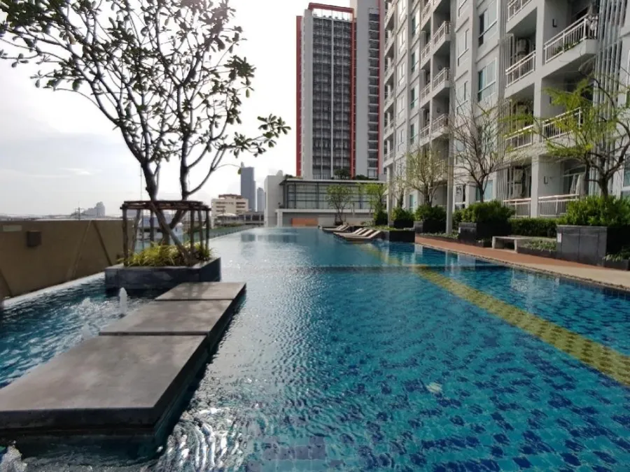 Quick sale!! Condo Supalai Lite Sathorn-Charoenrat, high floor condo, good view, good location, convenient transportation, don't miss it!!
