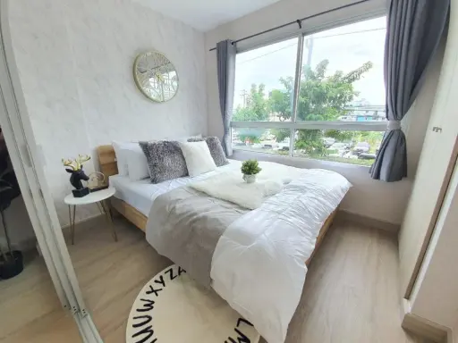 Condo for sale, Lumpini Ville On Nut - Phatthanakan, beautiful room, fully furnished, ready to move in, hurry!