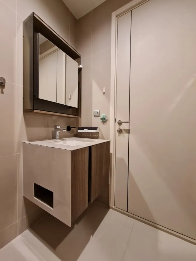 Sell The Line Phahol-Pradiphat, 34th floor, city view, very beautiful Fully furnished room, Buit-In, super cool, book now