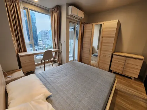 For rent: Culture Thonglor, 1 bedroom, 16th floor, fully furnished, comes with appliances. Reserve now!