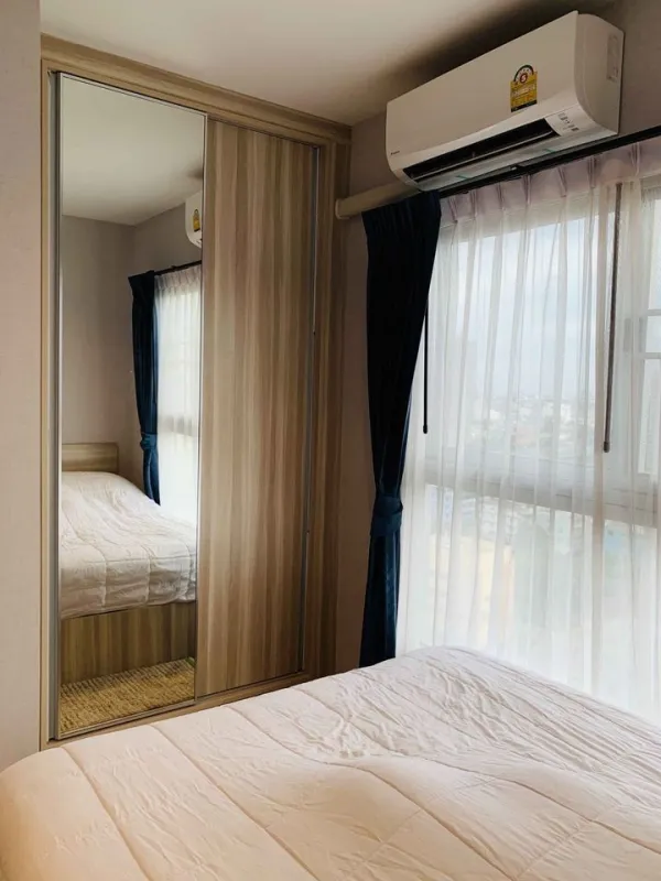 ให้เช่า Plum condo ramkhamhaeng station ห้องตกแต่งน่าอยู่ มีเครื่องซักผ้าด้วยน้า ราคาดีมากจองเลย
