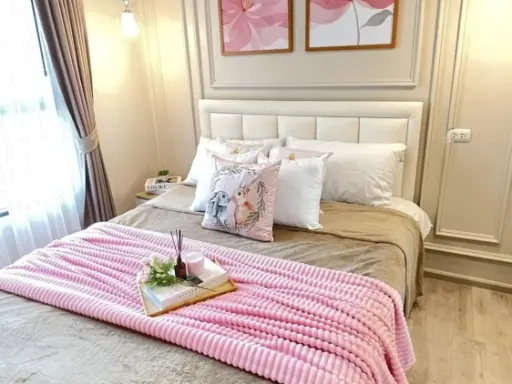 ขาย พลัมคอนโด เซ็นทรัล สเตชั่น ห้องแต่งสวย ดูดี มีสไตล์สุดๆ กรุผนังทั้งห้อง ไม่จองพลาดมาก images
