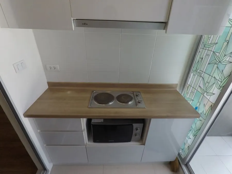 Sell / rent U Delight Rattanathibet condo, next to the corner room, curve view of the BTS. Quiet, private, don't miss it!!