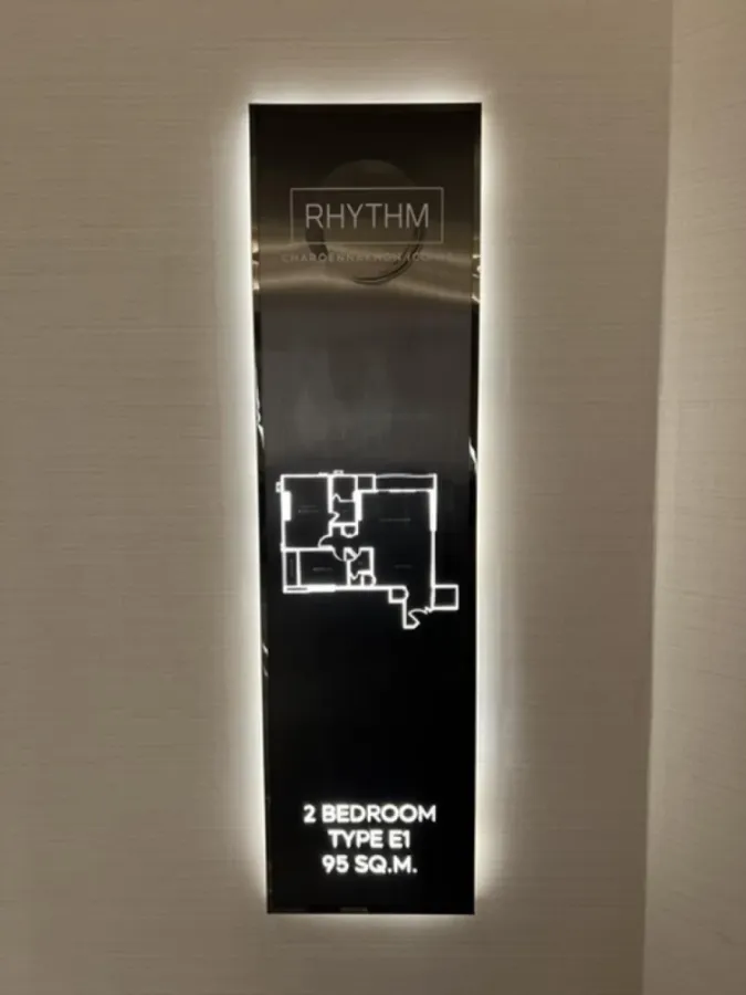 ขายดาวน์ ริธึ่ม เจริญนคร ไอคอนิค ห้องSimplex ชั้น18 2นอน 2น้ำ วิวสวย จองเลยห้ามพลาด!