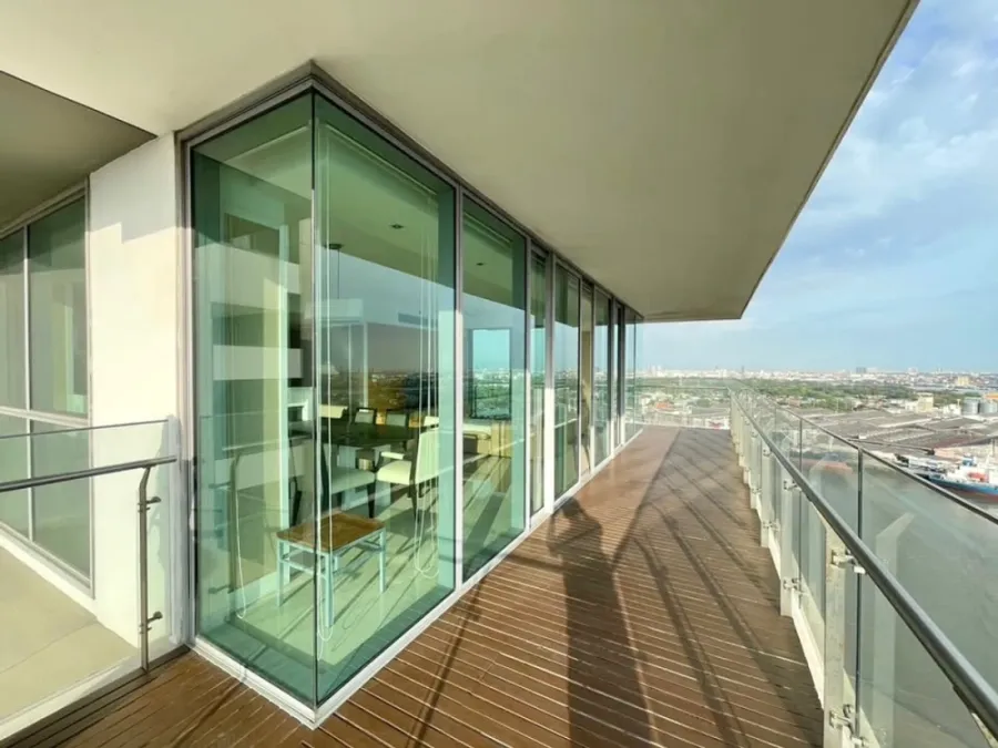For rent: The Pano Rama 3, 18th floor, Chao Phraya River view, fully furnished, very livable. Book now!