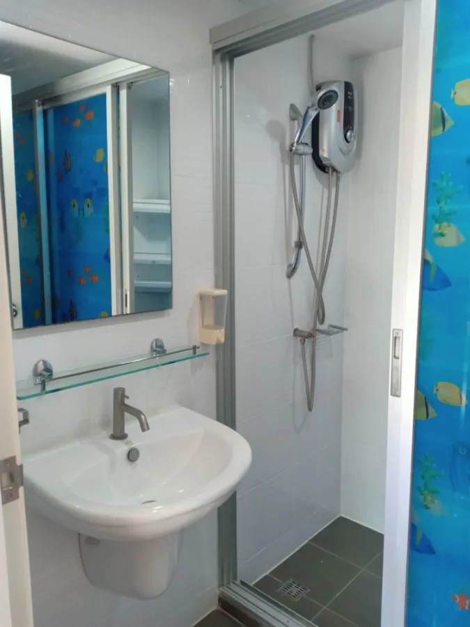 For rent, Condo U@Huamak Station, 1 bedroom, 1 bathroom, nice bed, fully furnished, hurry up and reserve now.