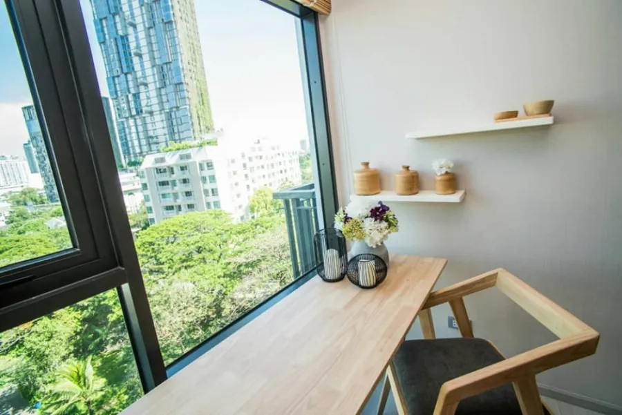 Sell/Rent Rhythm Sukhumvit 36-38, garden view, east, fully furnished, don't miss it.