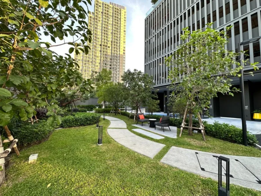 For rent, The Base Phetchaburi - Thonglor, 1 bedroom, 30 sq.m., 17th floor, full room items, hurry up
