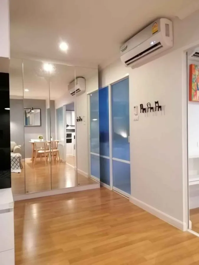 For rent, Lumpini Place Rama 9-Ratchada, great view, beautiful built-in, fully furnished, full electrical appliances, book now