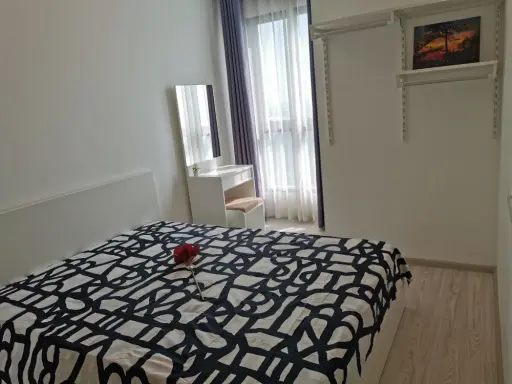 For rent: Ideo Mobi Sukhumvit Eastgate, 22nd floor, north-facing headboard, Bangna-Trad Road view, ready to book now. images
