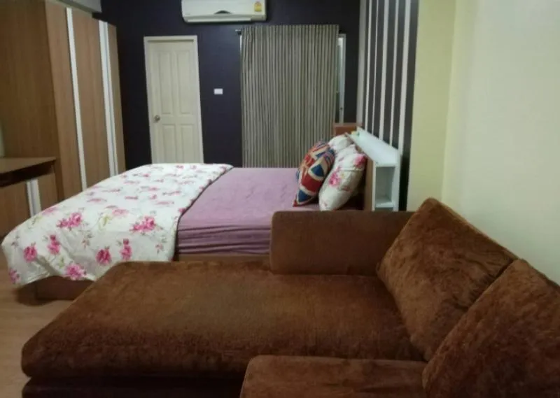 For rent, Supalai Park, Kaset Intersection, fully furnished, ready to move in You can drag your bag. Don't miss it.