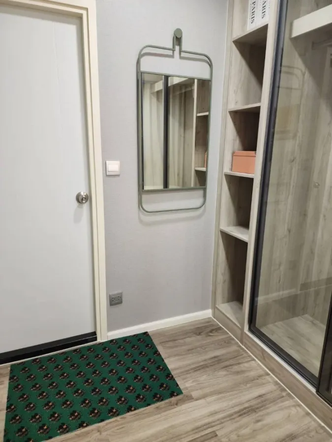 ให้เช่า Kave Mutant Salaya​ Condo ห้อง 1 bedroom Extra ตกแต่ง บิ้วท์อินครบ รีบมาจองเลย