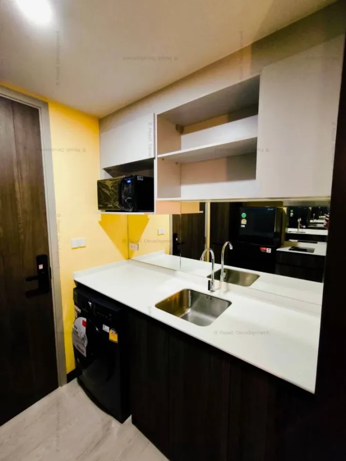 ให้เช่า Nue Cross Khu Khot Station แต่ง Build In Luxury style แต่งสวย function เพียบ จองเลย