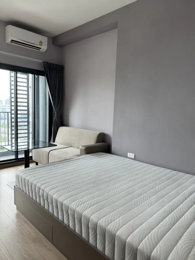 For rent!! Condo Ideo Rama 9 - Asoke, 17th floor, Building B, fully furnished. Ready to move in, don't miss it!!