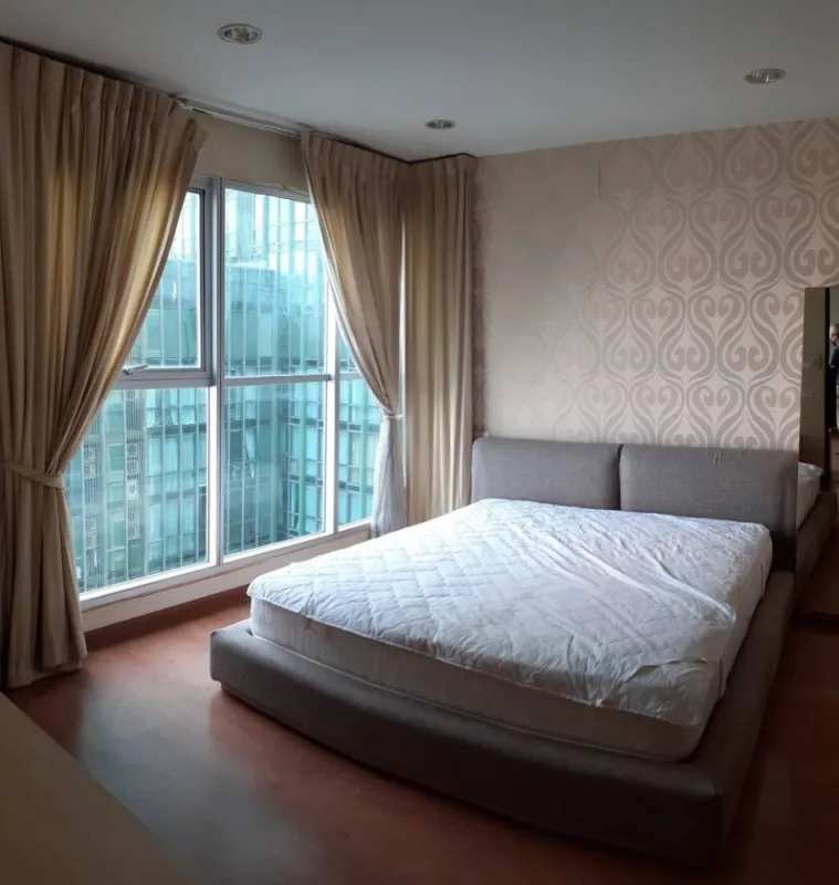 ให้เช่า/ขาย The Address Siam ห้องกว้างมาก ติดวอลเปเปอร์ทั้งห้อง Fully furnished จองก่อนได้ก่อนจร้า