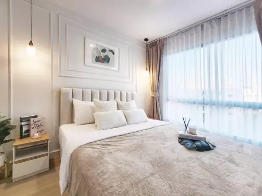 For sale: The Kith Plus Nawamin, 5th floor, open view, separate room, very suitable, fully furnished, ready to move in