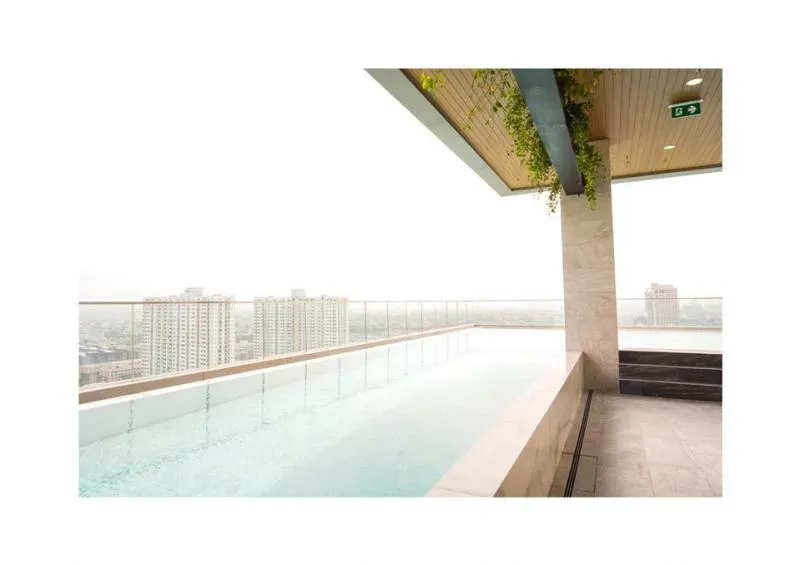 For rent, Miti Chiva Kaset Station, minimal style room, 1 bedroom, fully furnished, you can drag your luggage in.