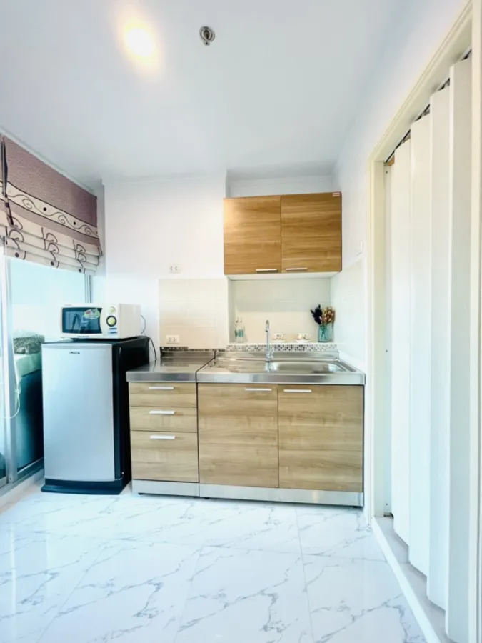 Condo for rent / sale, Lumpini Mega City Bangna, furniture + appliances, cool breeze, book now!