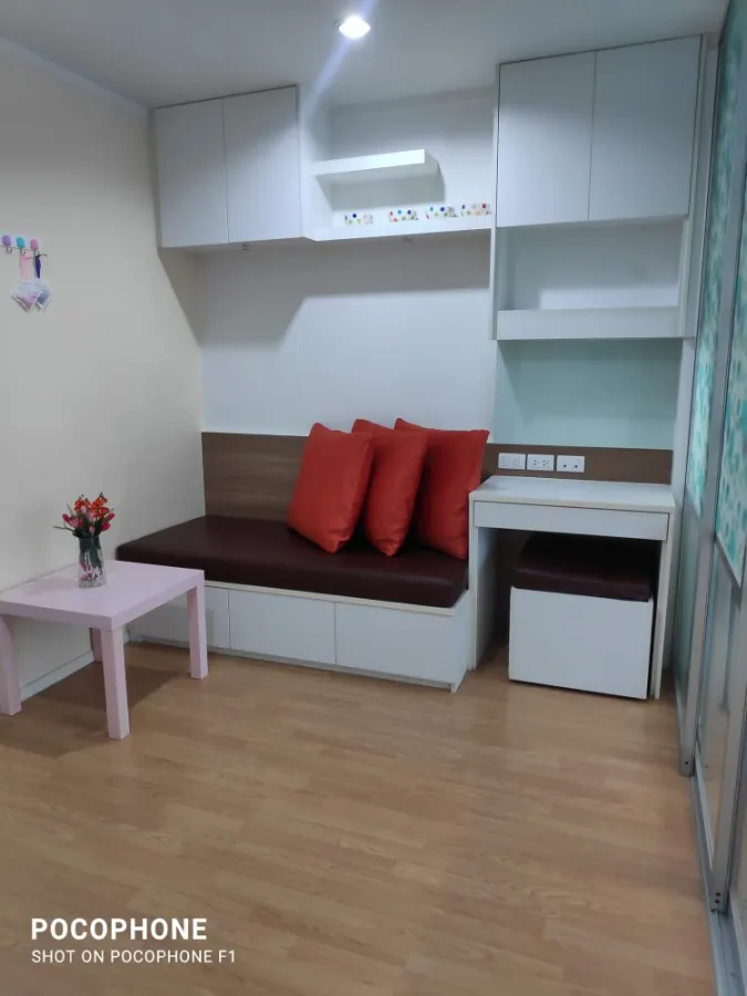 Condo for rent, Lumpini Place Srinakarin-Huamark Station, fully furnished, special price!! Don't wait!!
