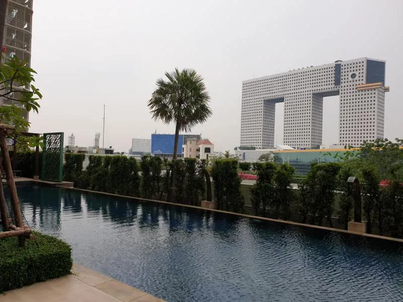 Sell ​​the most decorated room in modern style, Wind Ratchayothin Condo, high floor, clear view, airy, 1 bedroom, 1 bathroom, ready to move in