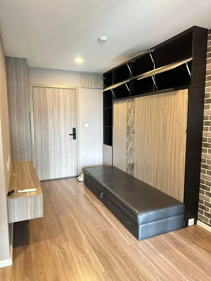 For rent, The Origin Phahon - Saphan Mai, fully built-in furniture, very good price, one bag can move in.