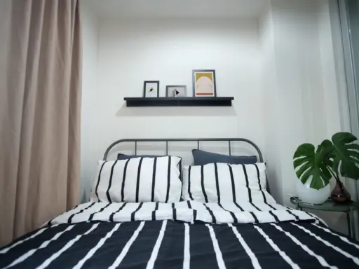 Condo for rent, Lumpini Ville On Nut 46, 7th floor, fully furnished, good price, easy to travel, don't wait!