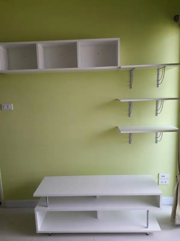 Urgent sale! Summer Garden Chaengwattana 19 1 bedroom 1 bathroom 6th floor free furniture and 1 air conditioner