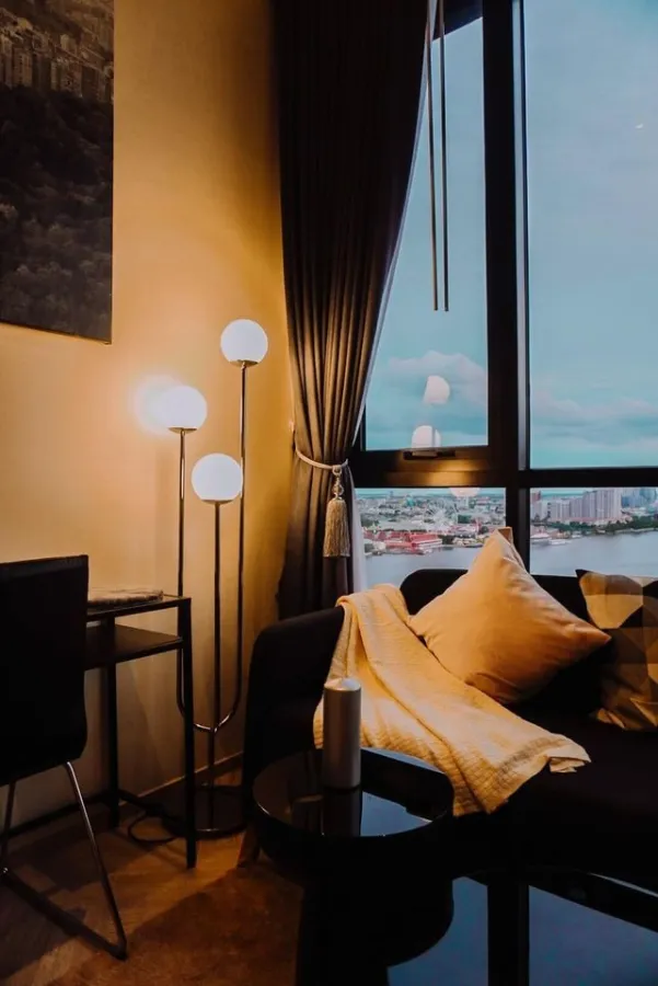 ให้เช่า Chapter เจริญนคร-ริเวอร์ไซด์ ชั้น 18 วิวสวยสุดๆ ห้อง STUDIO ตกแต่ง Style Modern รีบจองด่วนๆ