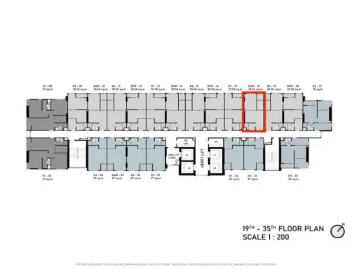 ขายดาวน์ Aspire Onnut Station ชั้นสูง ชั้น 26 ห้องแบบ 1 Bedroom Layout สุดเริ่ด รีบคว้าไว้เลย images