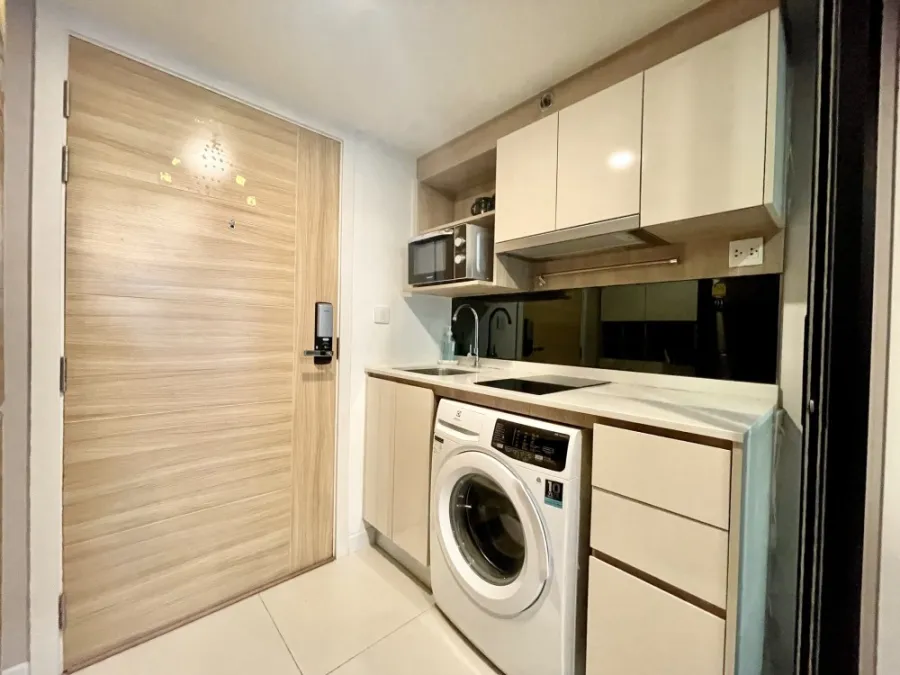 Condo for rent Knightsbridge Duplex Tiwanon, Duplex room, fully furnished, fully built-in Hurry up and reserve now.