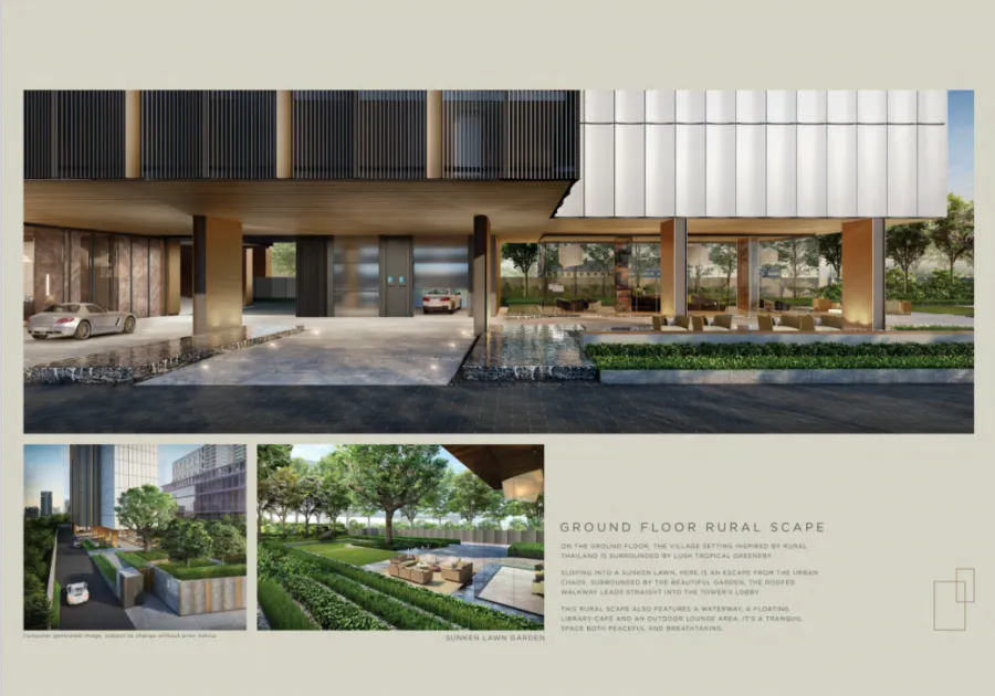 Quick sale!! Condo The Esse Sukhumvit 36, new room, 1st hand, golden location, near BTS, same price as the project, don't miss it!!