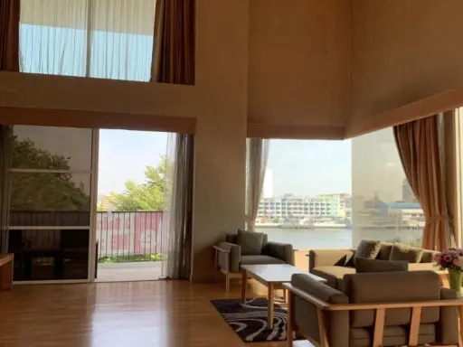 ขาย คอนโด The fine at river penthouse ขนาดกว้าง เหมาะสำหรับครอบครัว บิ้วอินอย่างดี ราคาปัง จองเลย images